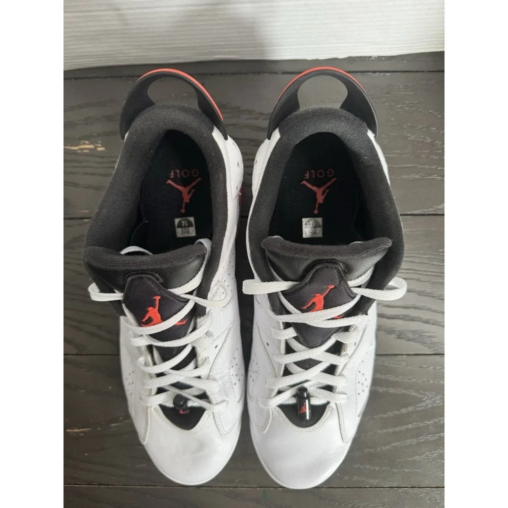 Nike Air Jordan 6 Retro Low G Golf Shoes Infrared Men's Size 14 DV1376-106